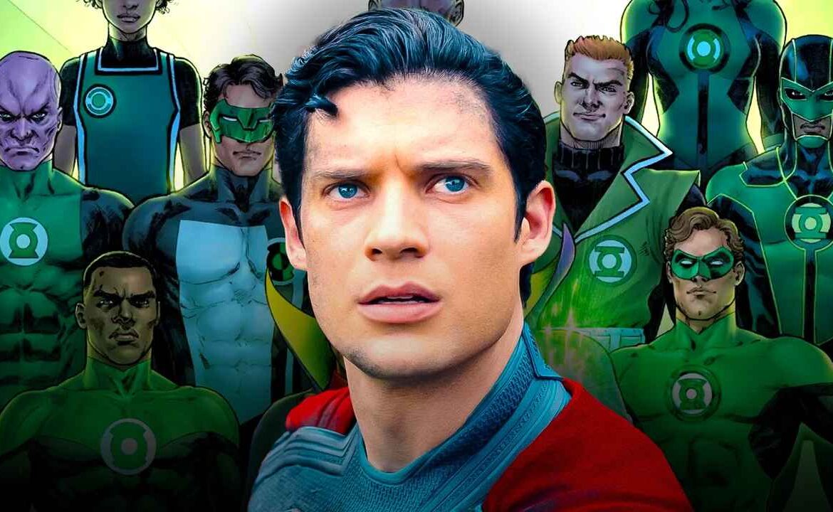 Superman davi corenswet greenlanterns