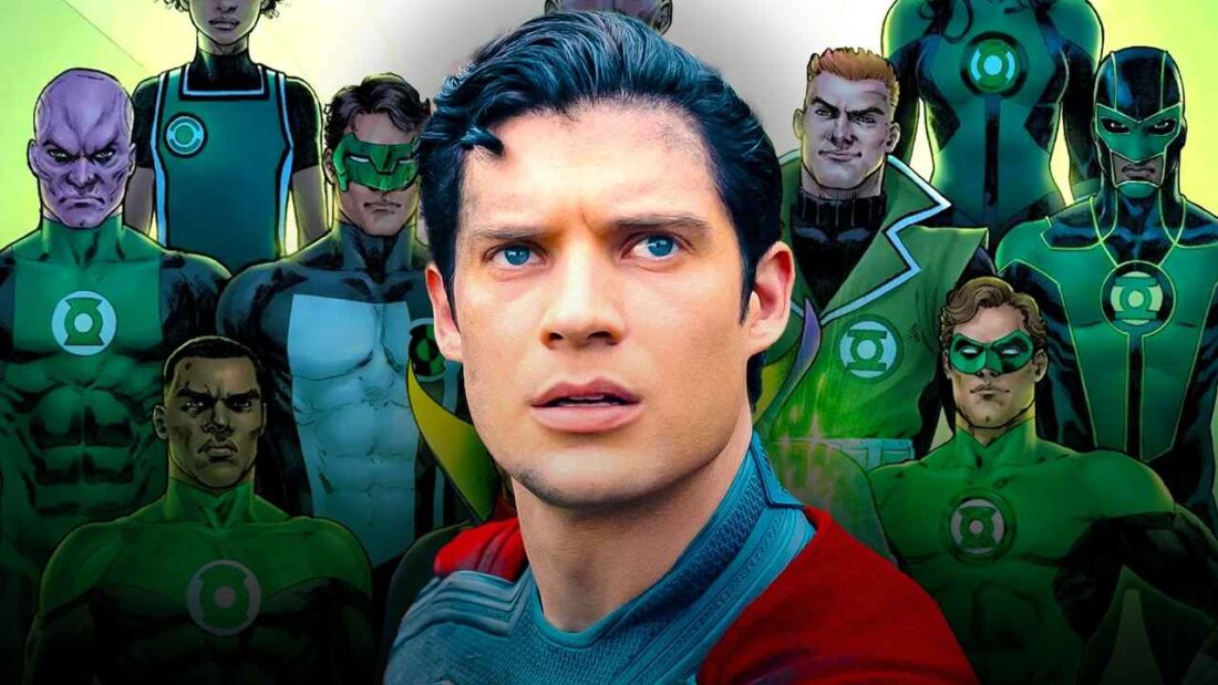 Superman davi corenswet greenlanterns