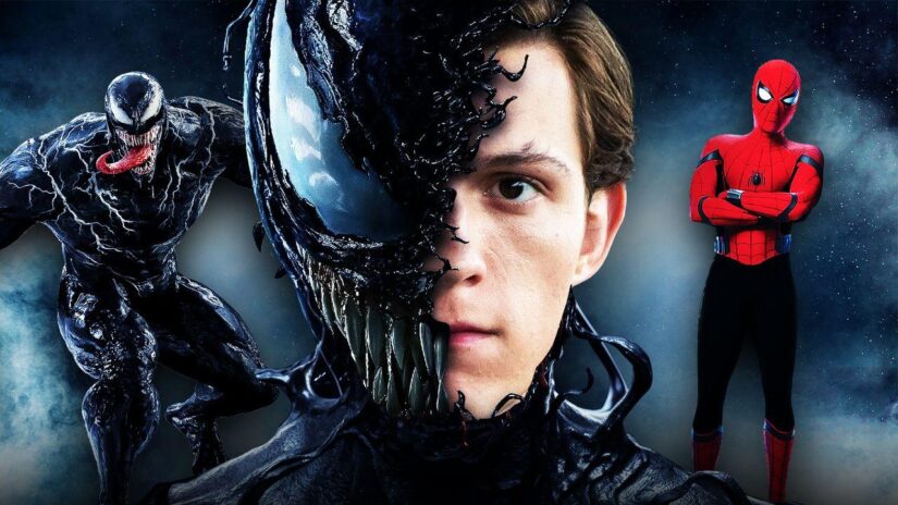 Tom Hardy Venom Tom Holland Spider-Man
