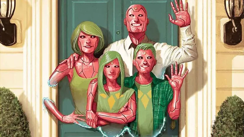 Vision family Marvel Comics