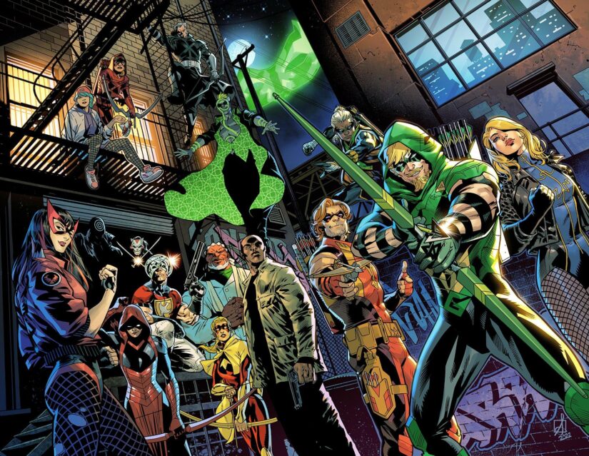 green arrow dc comics enemies allies