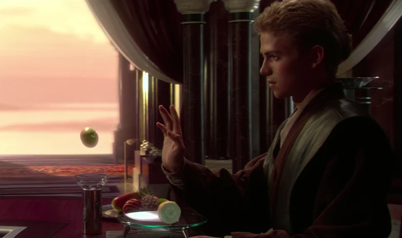 jedi telekinesis Anakin