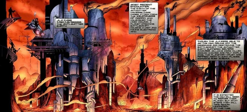 Anti-Matter Universe DC