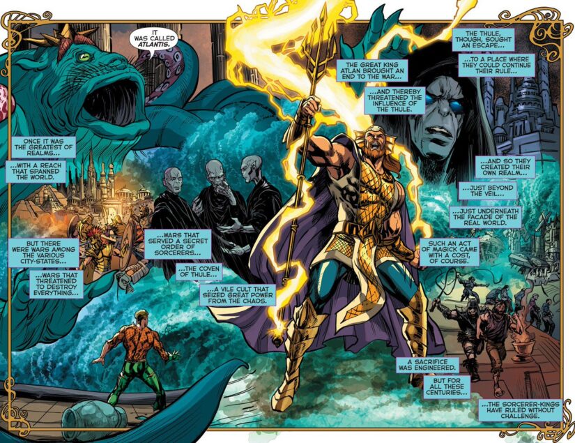 Trident of Atlan dc comics Atlan