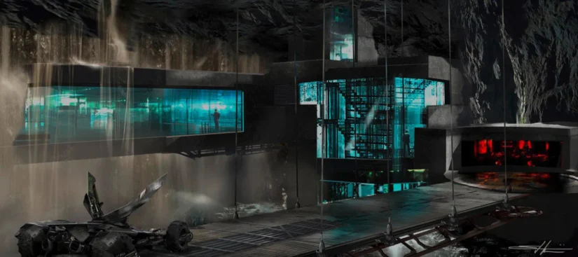 Batcave DC movies