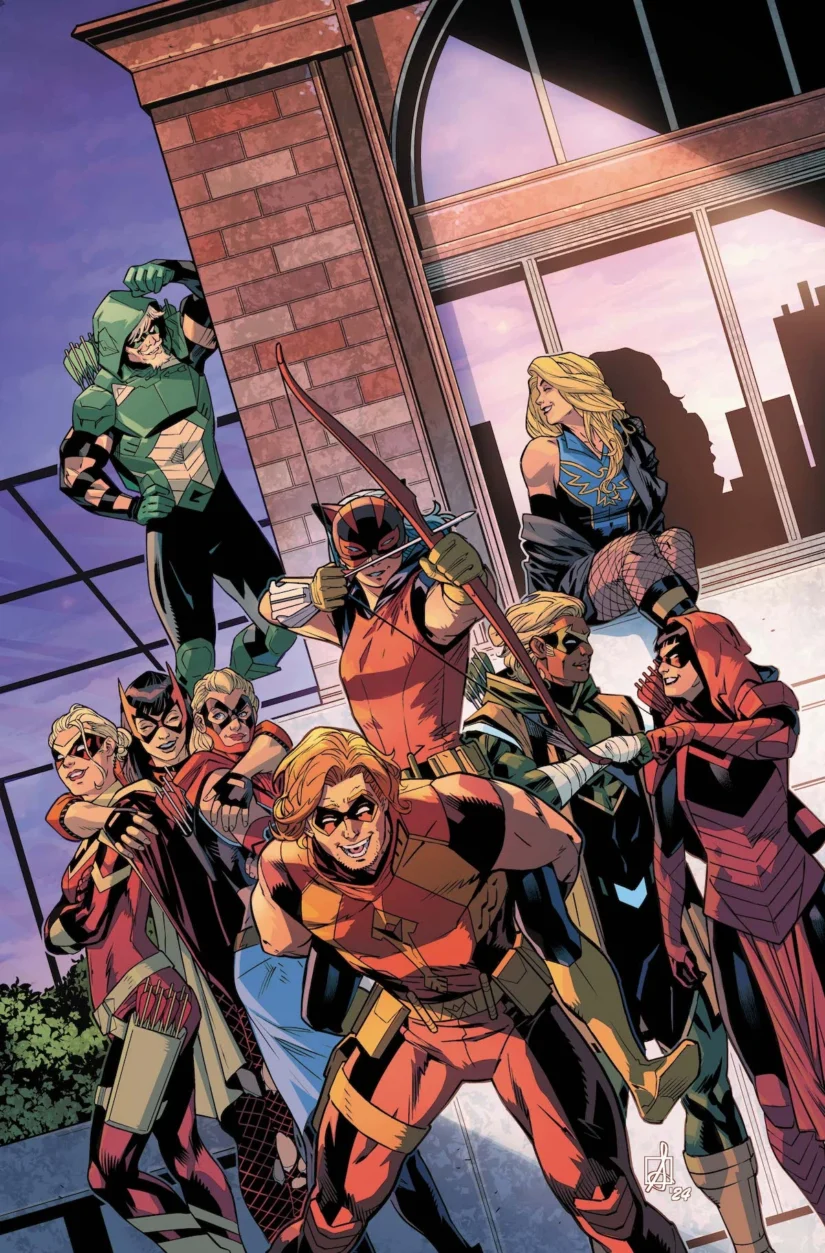 green arrow dc comics enemies allies