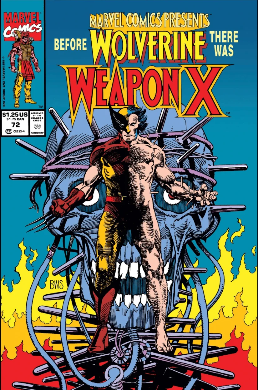 marvel comics wolverine Weapon X