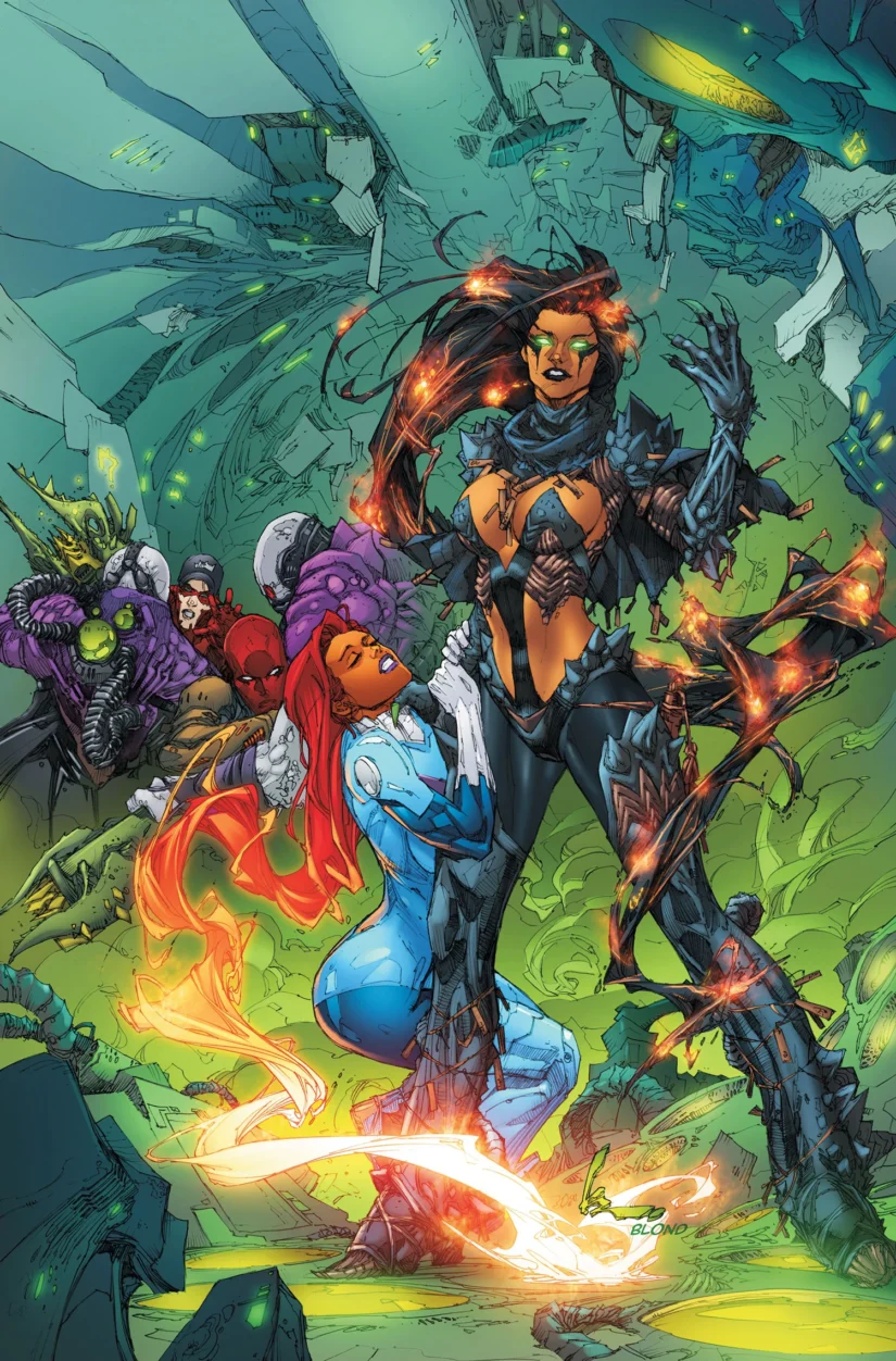 Starfire DC Comics Blackfire
