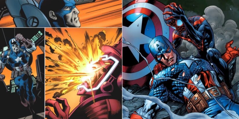 Captain America marvel comics Ultimate Captain America
