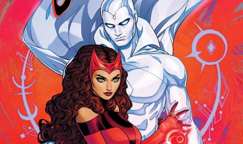 Scarlet Witch marvel comics vision