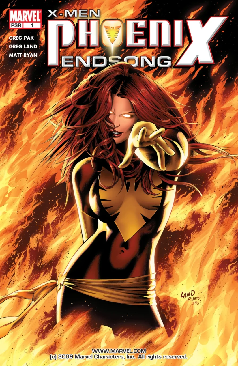 jean grey marvel comics Phoenix: Endsong