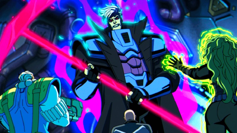 X-Men '97 Gambit and Apocalypse
