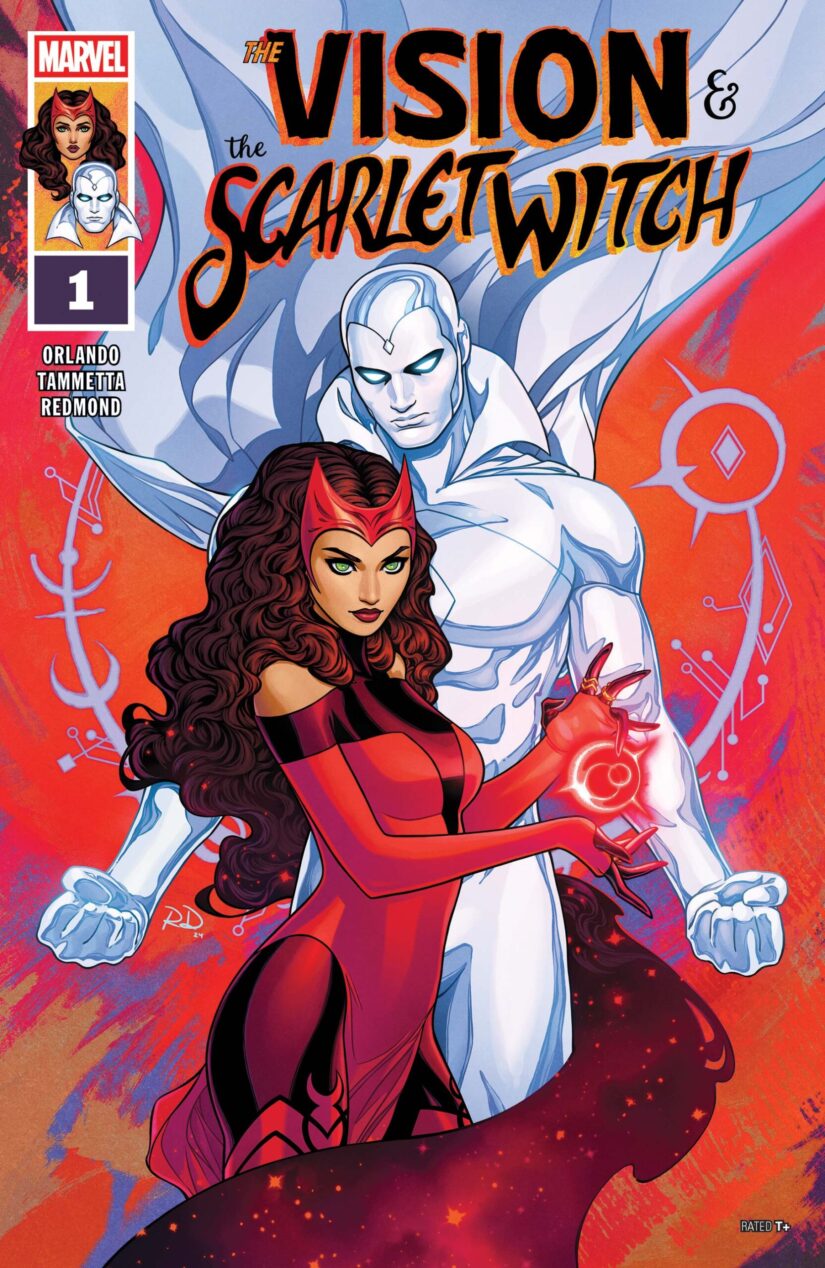Scarlet Witch marvel comics Vision and the Scarlet Witch