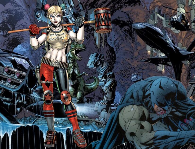 Harley Quinn DC Comics destroy Batman