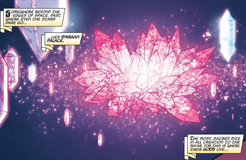 M'Kraan Crystal marvel comics