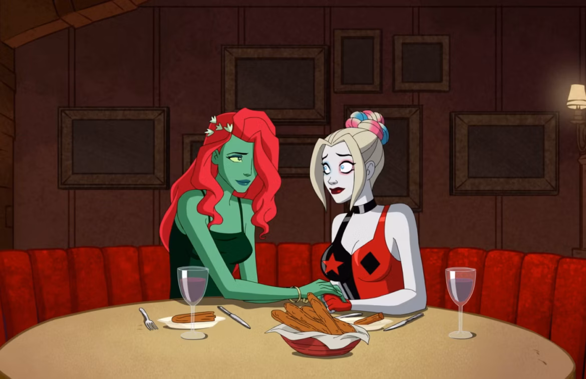 Harley Quinn and Poison Ivy Romance
