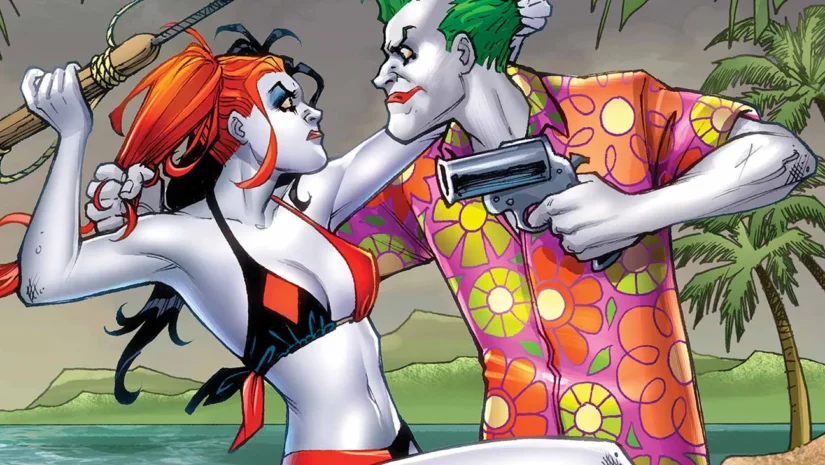 harley Quinn and Joker DC