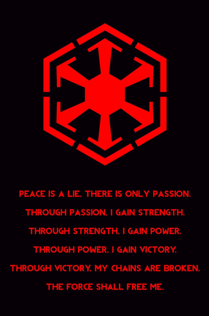Code of the Sith star wars