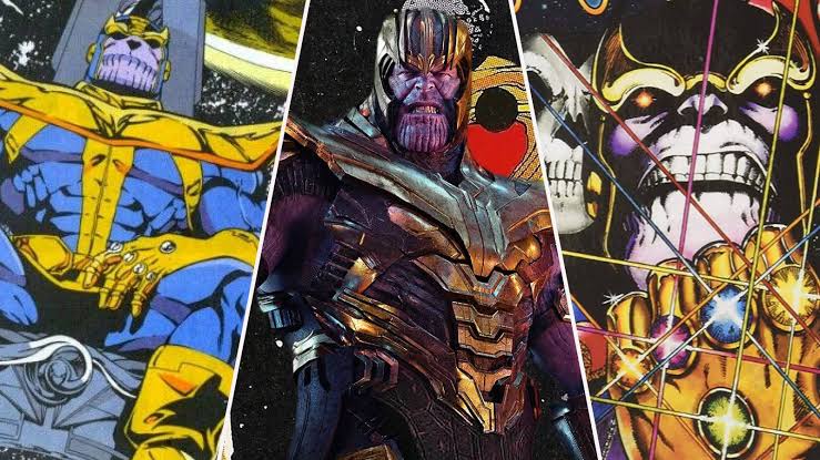 Thanos Marvel comics