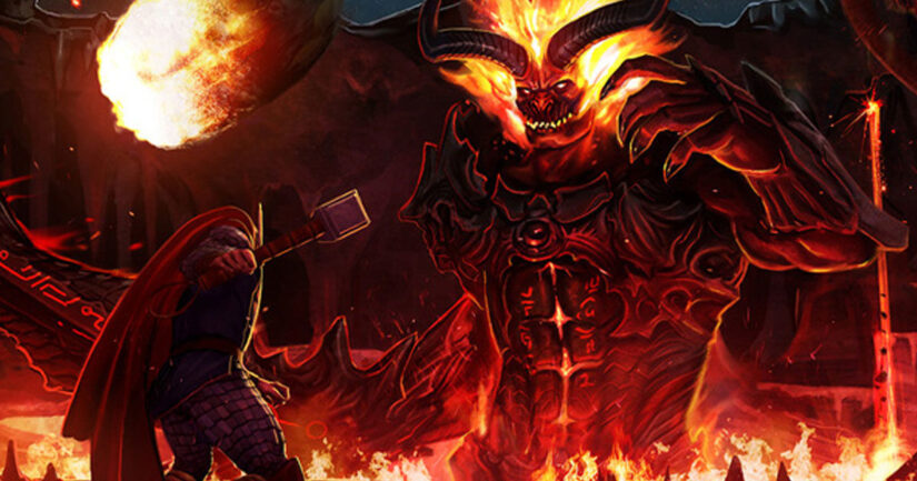 Thor Marvel Comics enemies surtur