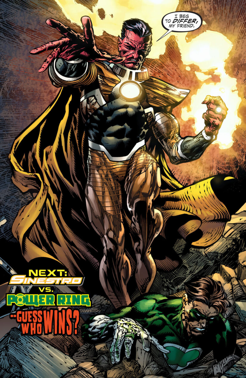 Sinestro DC comics
