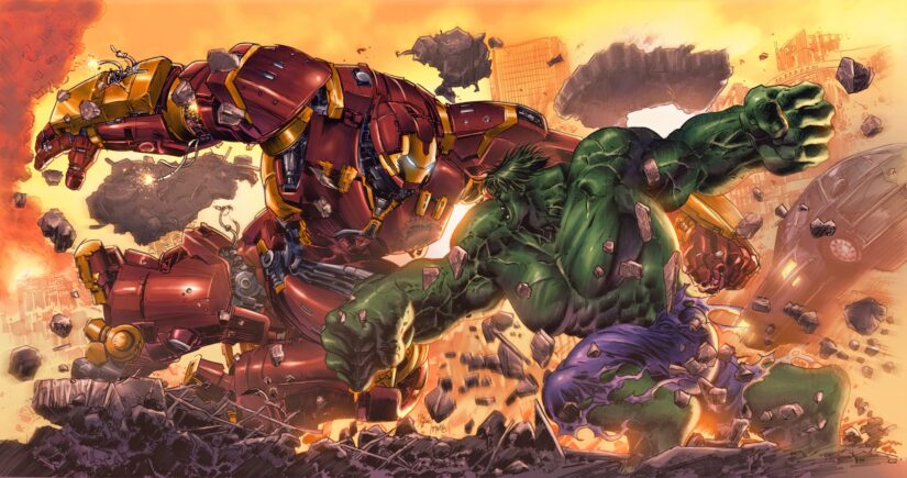 Iron Man Marvel comics Hulkbuster
