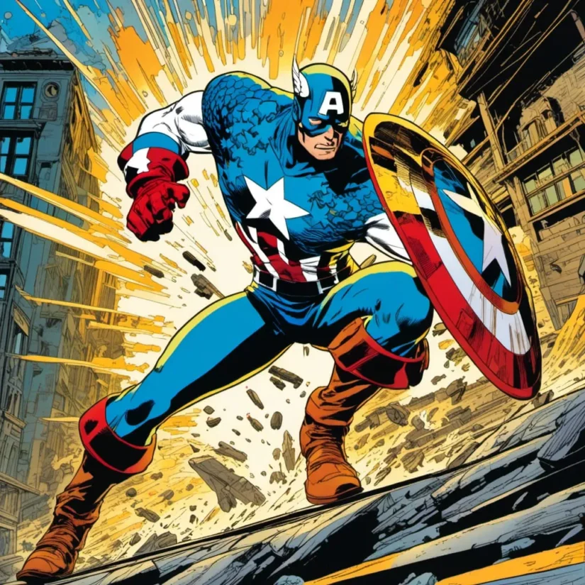 Captain America marvel comics