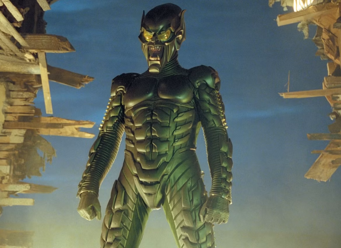 willem dafoe green goblin spider man