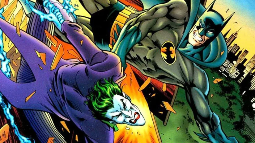 Batman and Joker DC